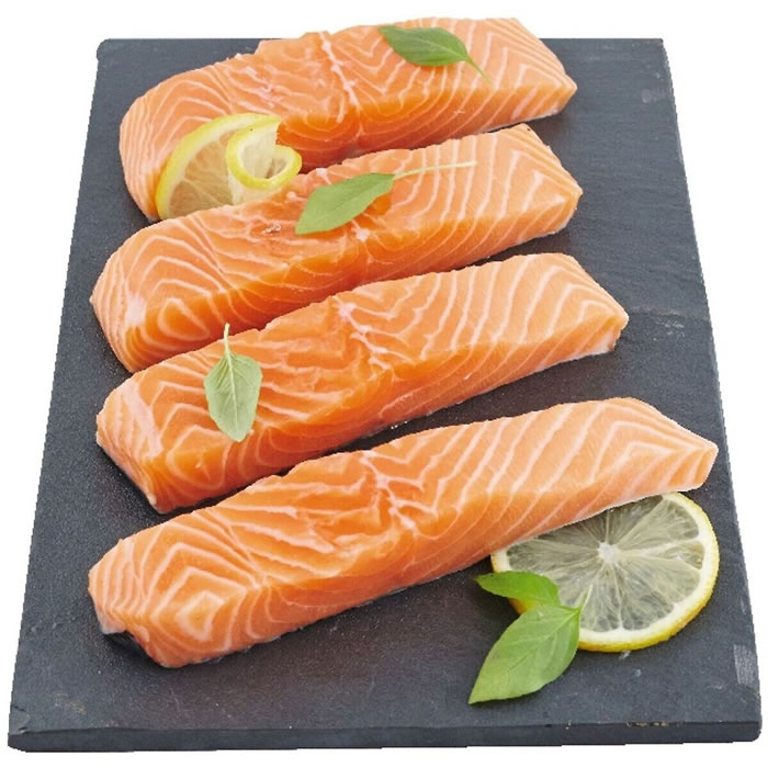 AUCHAN Pavés de saumon de Norvège