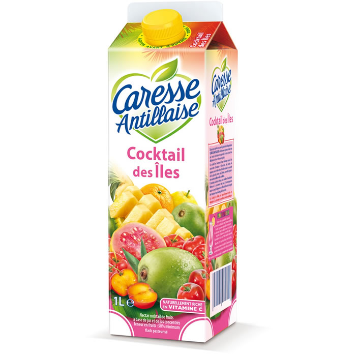 CARESSE ANTILLAISE Cocktail des îles multifruits