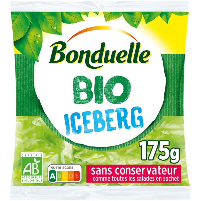 BONDUELLE Salade iceberg bio