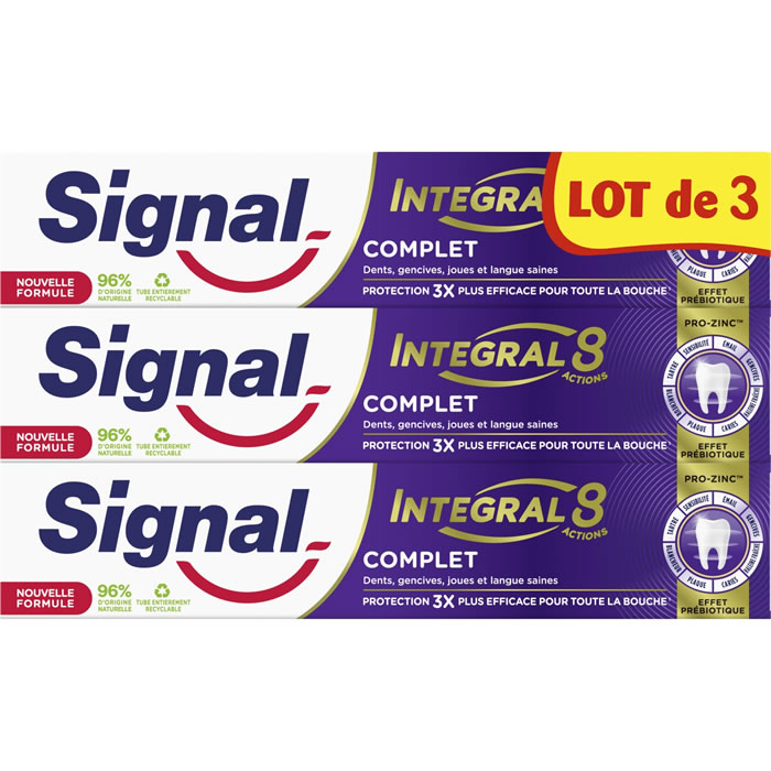 SIGNAL Intégral 8 Dentifrice complet à la menthe