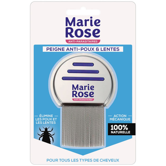 MARIE ROSE Peigne anti-poux et lentes