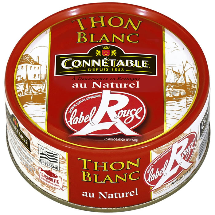 CONNETABLE Thon blanc au naturel label rouge