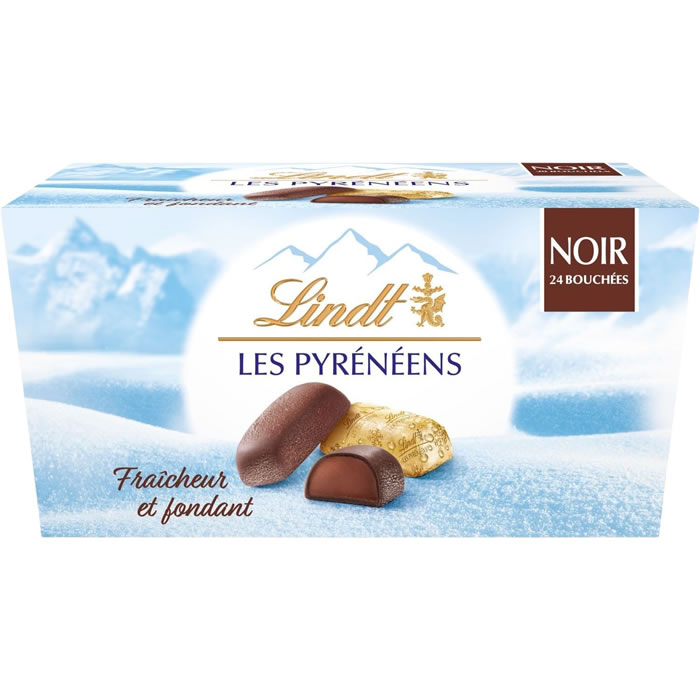 LINDT Les Pyrénéens Bouchées au chocolat noir