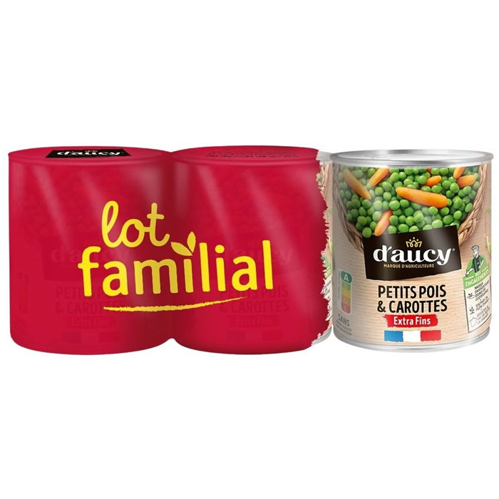 D'AUCY Petits pois et carottes