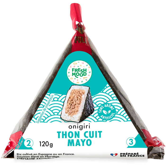 FRESHMOOD Onigiri au thon et mayonnaise