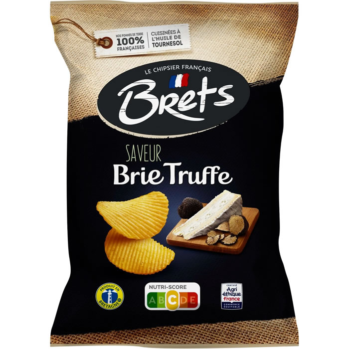 BRET'S Chips goût brie et truffe