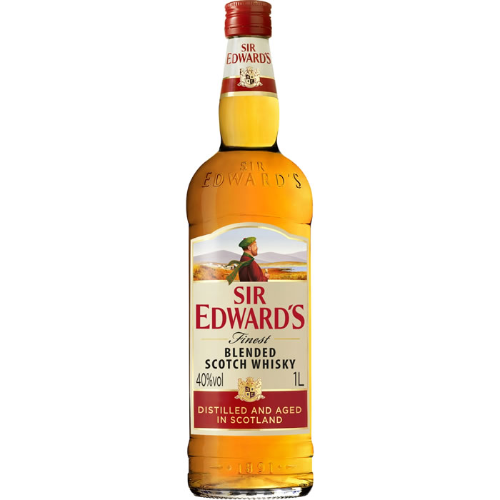 SIR EDWARD'S Finest Blended scotch whisky