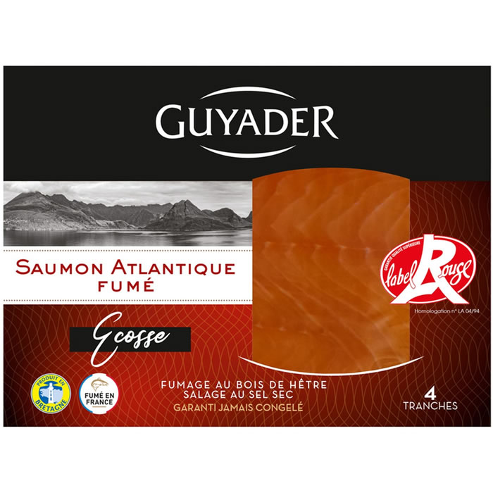 GUYADER Saumon fumé d'Ecosse label rouge
