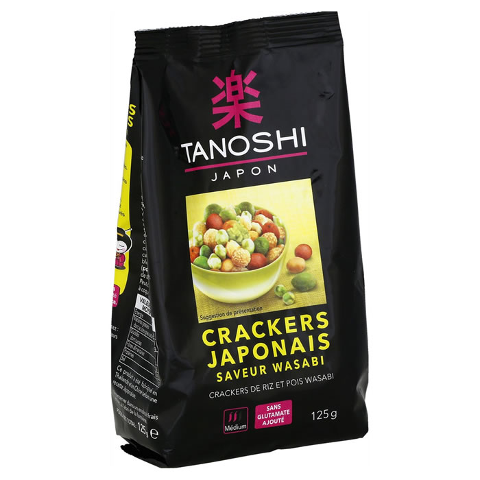 TANOSHI Japon Crackers de riz et pois saveur wasabi