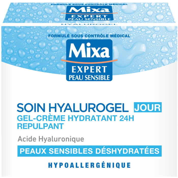 MIXA Expert Peau Sensible Gel-crème hydratant à l'acide hyaluronique