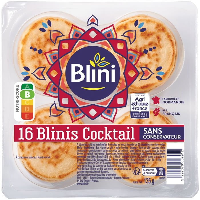 BLINI Mini blinis cocktail