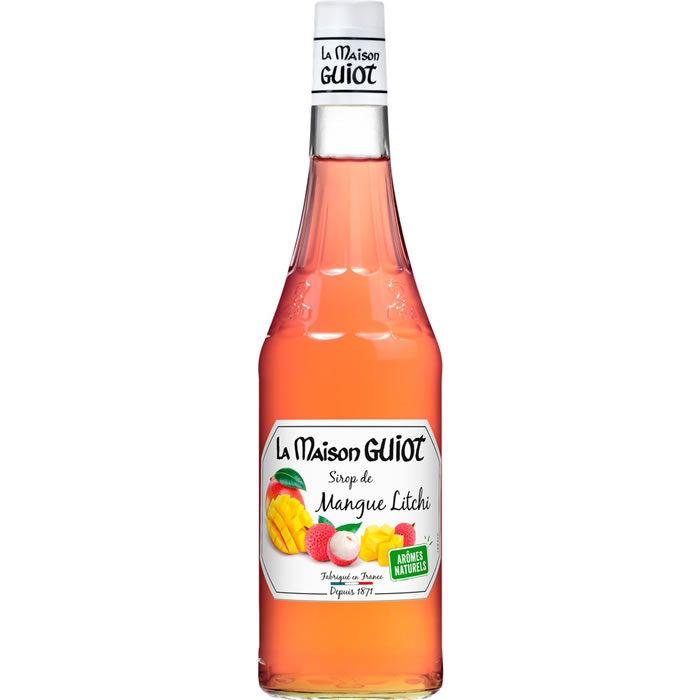 LA MAISON GUIOT Sirop de mangue et litchi