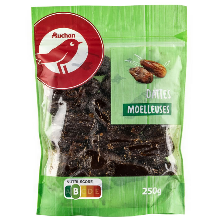 AUCHAN Dattes nour moelleuses