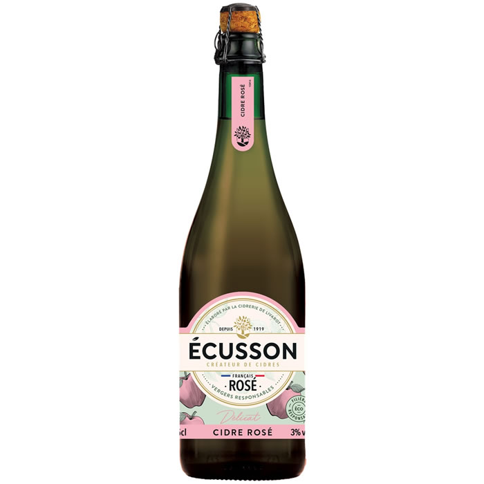 ECUSSON Cidre rosé