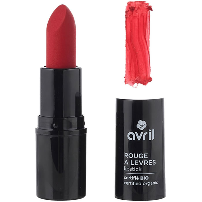 AVRIL Rouge à lèvres teinte baie de goji rouge bio