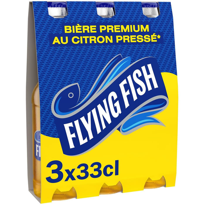 FLYING FISH Bière aromatisée au citron
