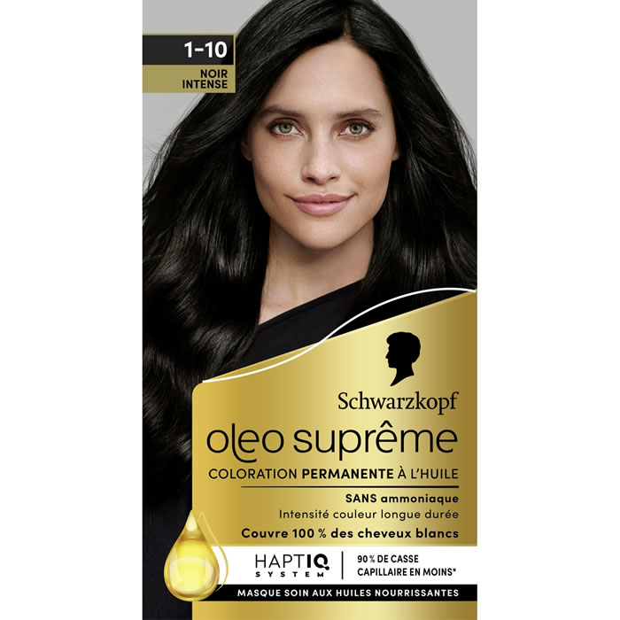 SCHWARZKOPF Oleo Suprême Coloration permanente à l'huile 110 noir intense