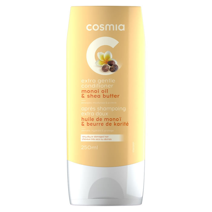 COSMIA Extra Doux Après-shampoing huile de monoï beurre de karité