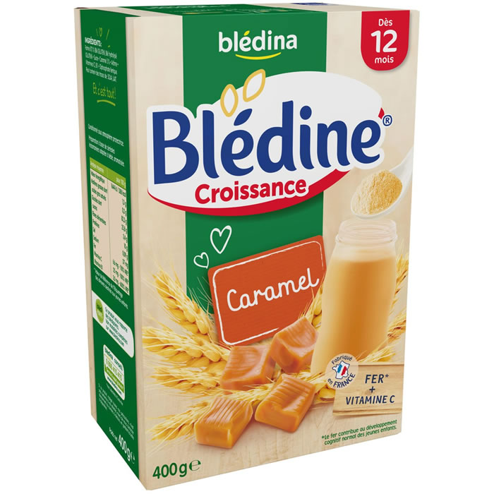 BLEDINA Blédine Céréales en poudre caramel dès 12 mois