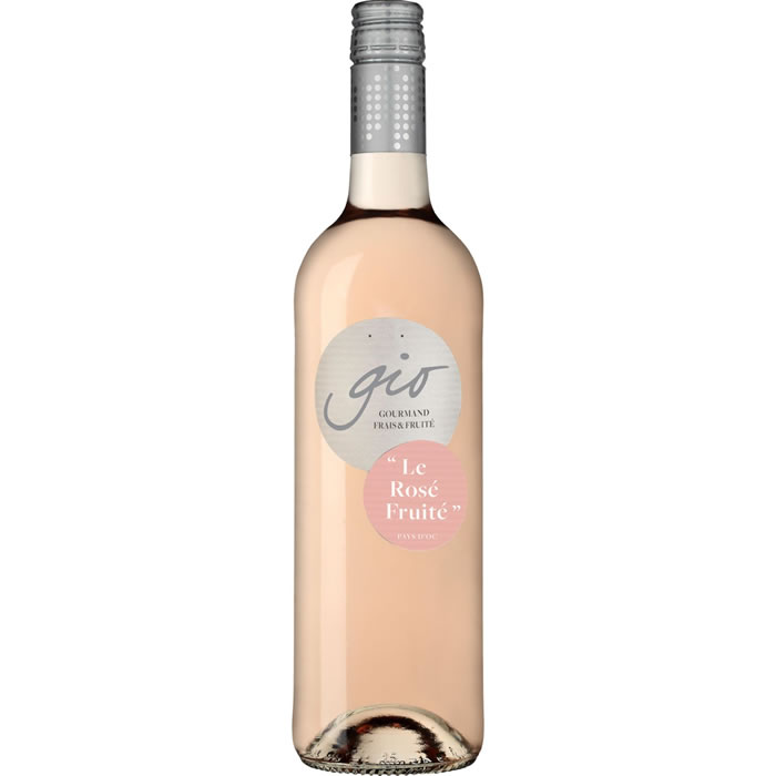 PAYS D'OC Grenache Gio Vin rosé bio IGP