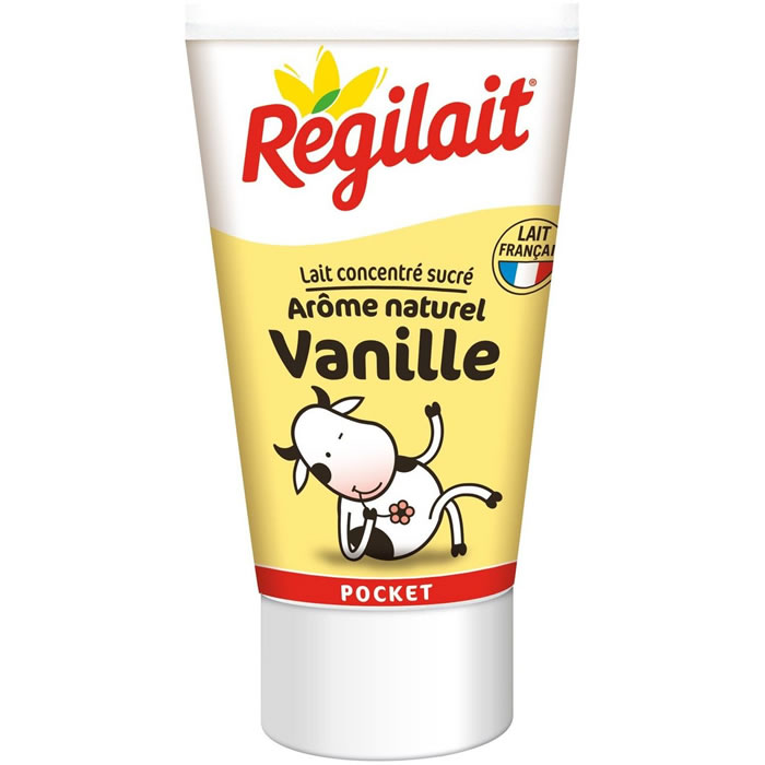 REGILAIT Lait concentré sucré goût vanille