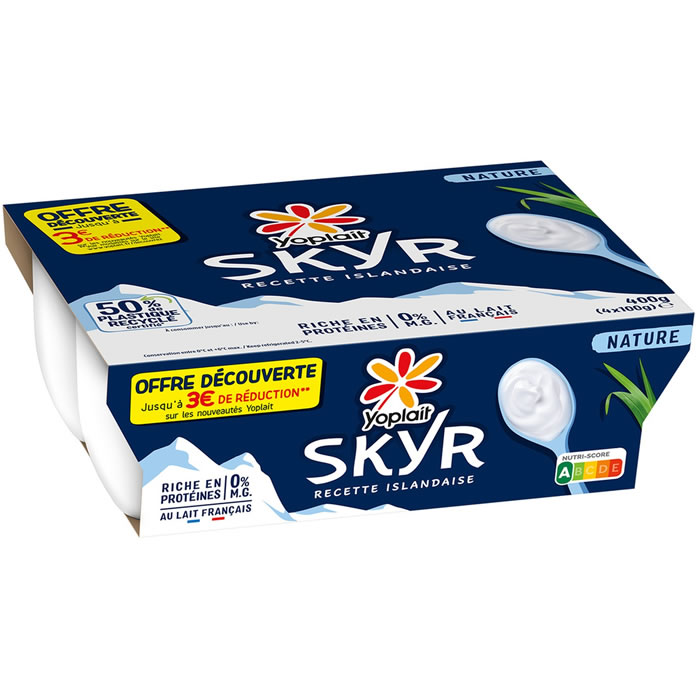 YOPLAIT Skyr nature 0% M.G
