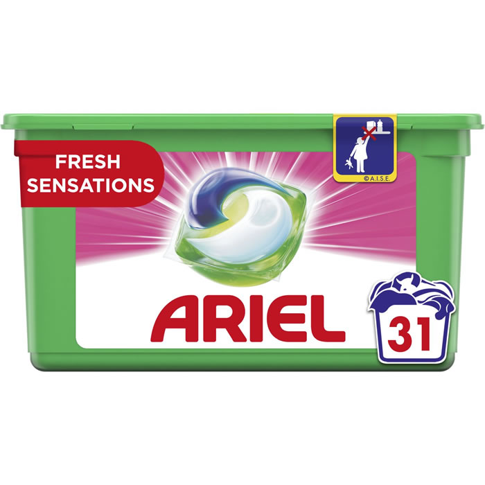 ARIEL Tout en 1 Pods Lessive capsules fresh sensation