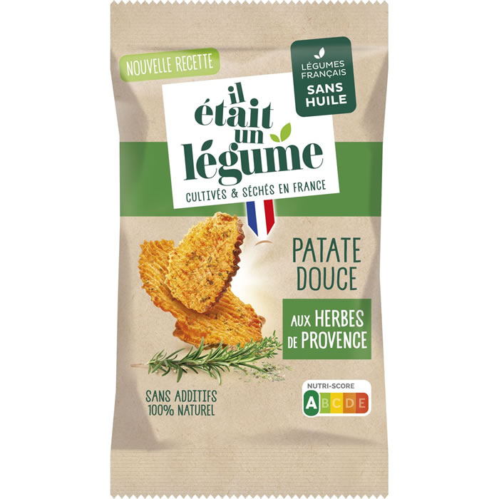 IL ETAIT UN FRUIT Chips de patate douce et herbes de Provence