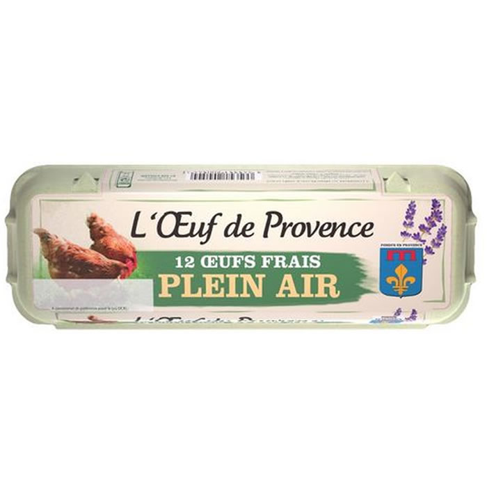 L'OEUF DE PROVENCE Oeufs de poules élevées en plein air