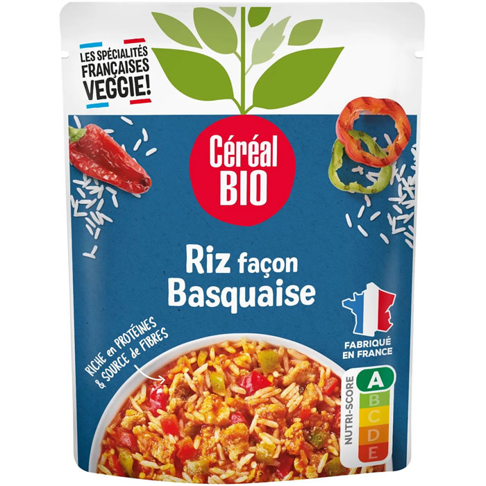 CEREAL BIO Riz façon Basquaise