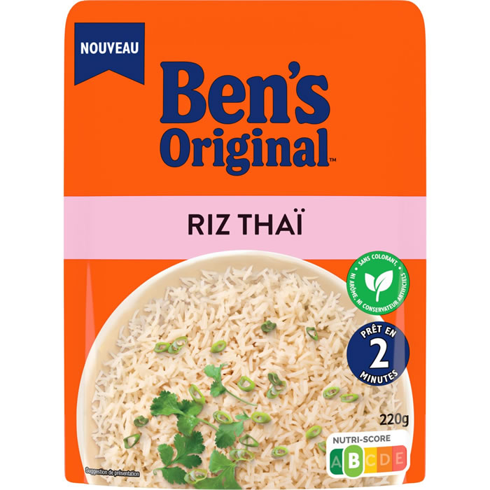 BEN'S Original Riz thaï micro-ondes
