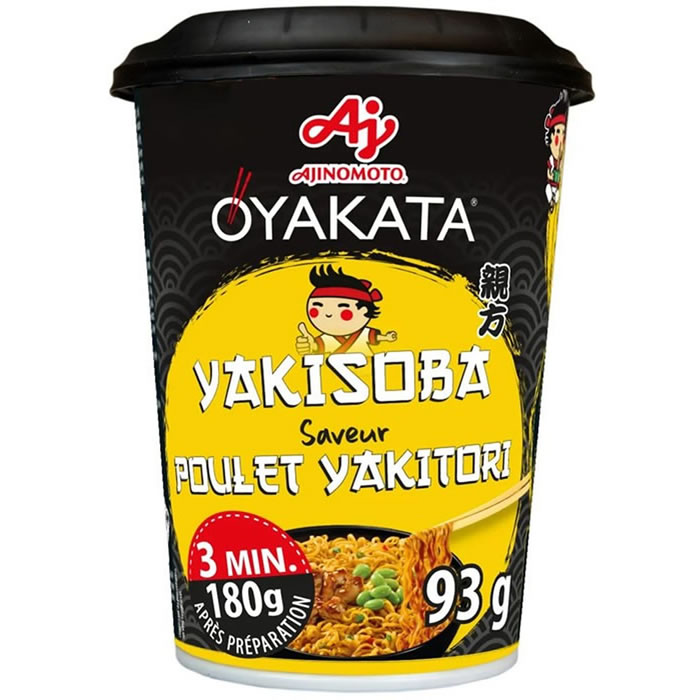 AJINOMOTO Oyakata Nouilles sautées Yakisabo au poulet yakitori