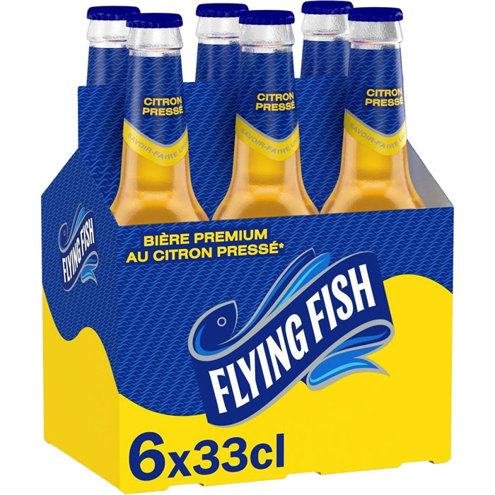 FLYING FISH Bière aromatisée au citron