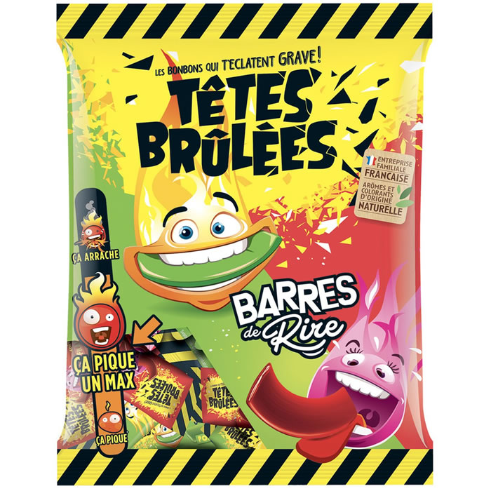 TETES BRULEES : Horror Mix - Assortiment de bonbons acidulés - chronodrive