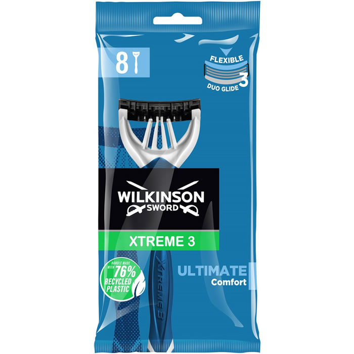 WILKINSON Xtreme 3 Ultimate Plus Rasoir jetable 3 lames