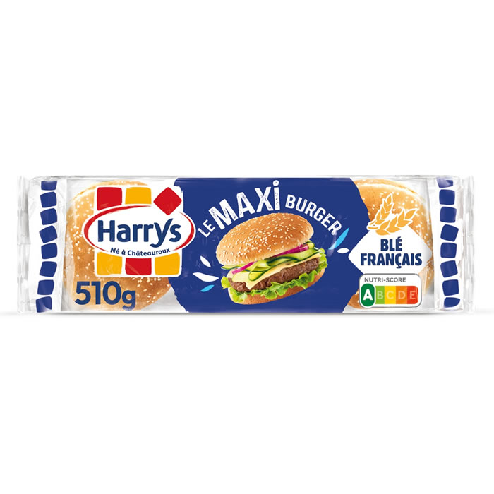 HARRYS Pains hamburgers au sésame
