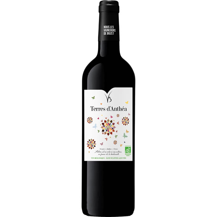 BUZET Terres d'Anthéa Vin rouge bio AOP