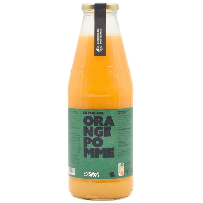 LE FOURGON Pur jus d'orange et pomme