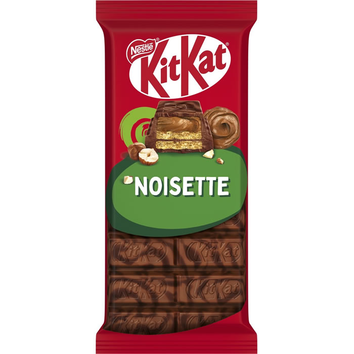 NESTLE Kit Kat Tablette de chocolat gaufrettes fourrée à la noisette