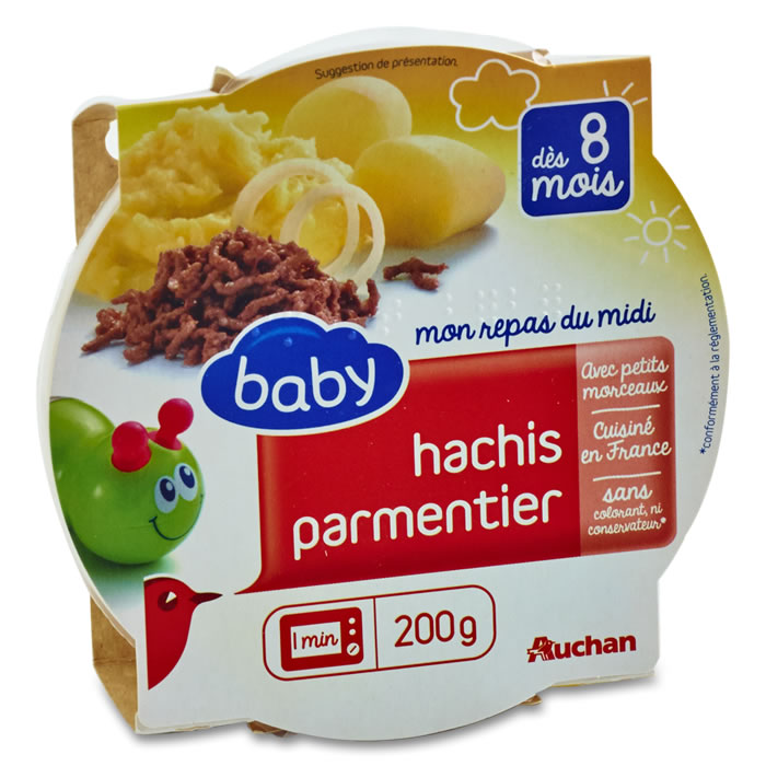 AUCHAN Baby Hachis parmentier