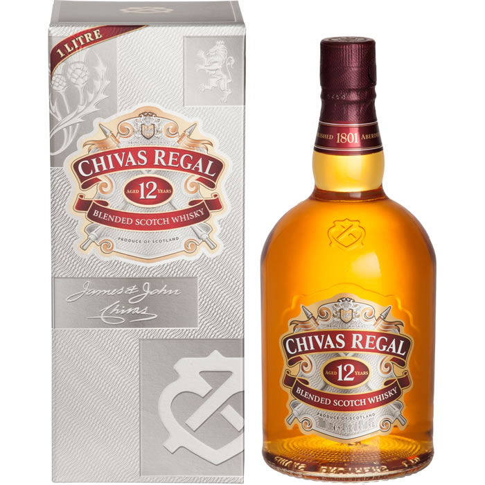 CHIVAS Blended scotch whisky écossais 12 ans