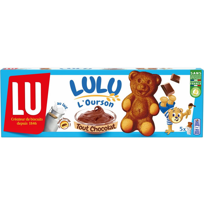 Chronodrive Lu Lulu L Ourson Gateaux Fourres Au Chocolat