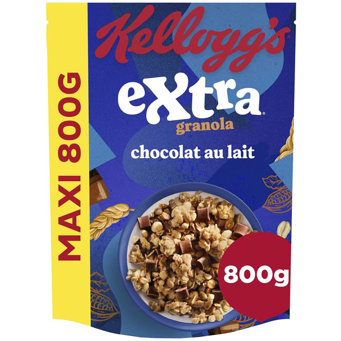KELLOGG'S Céréales Extra Pepites Kellogg's Chocolat au lait
