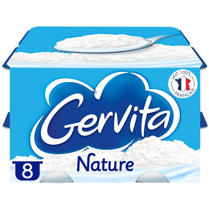 GERVITA Fromage blanc mousse nature
