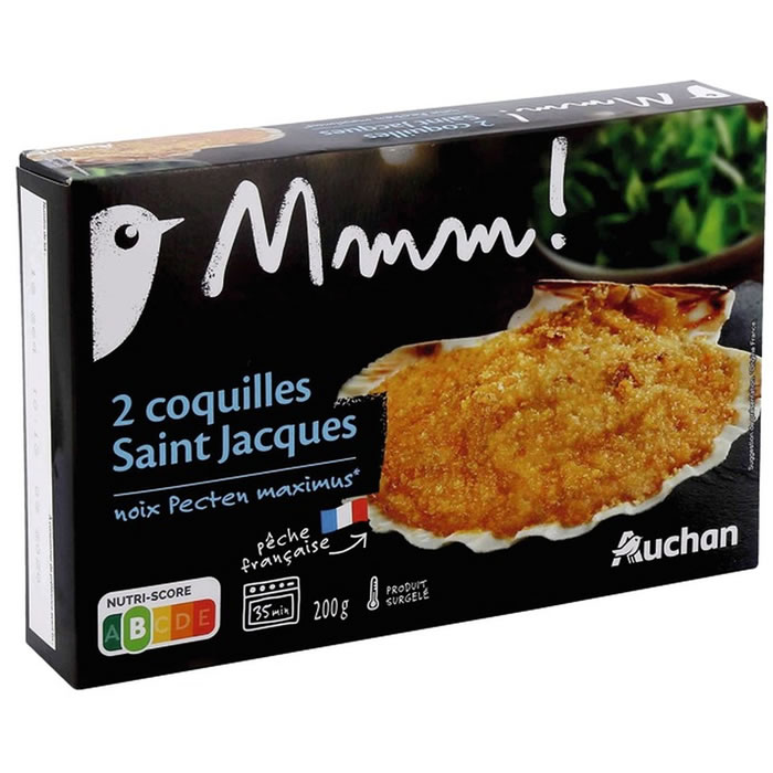 AUCHAN Mmm ! Coquilles Saint-Jacques