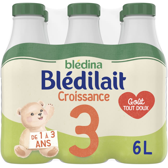 BLEDINA Blédilait Lait de croissance liquide 12/36 mois