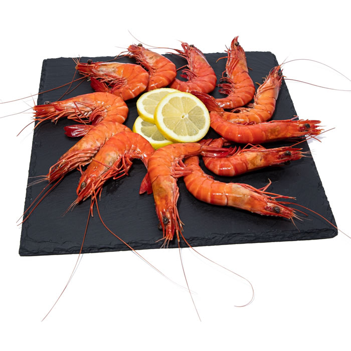 AUCHAN Le Poissonnier Gambas cuites entières