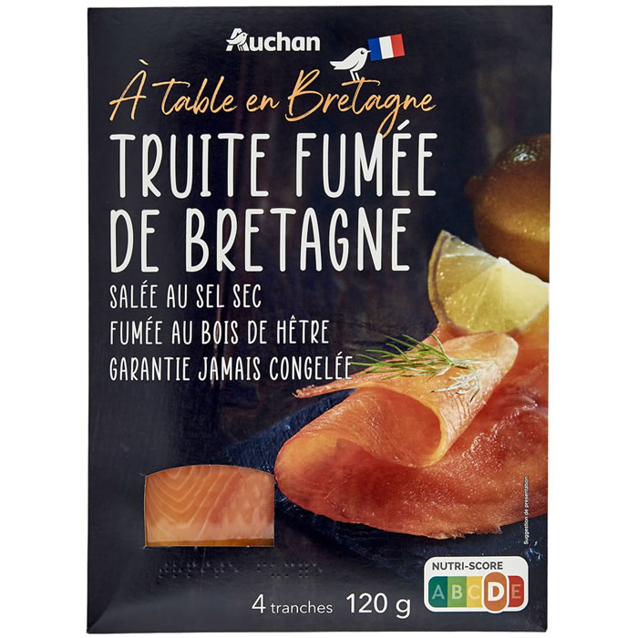 La Truite fumée des Hauts de France 4 tranches - mon-marché.fr