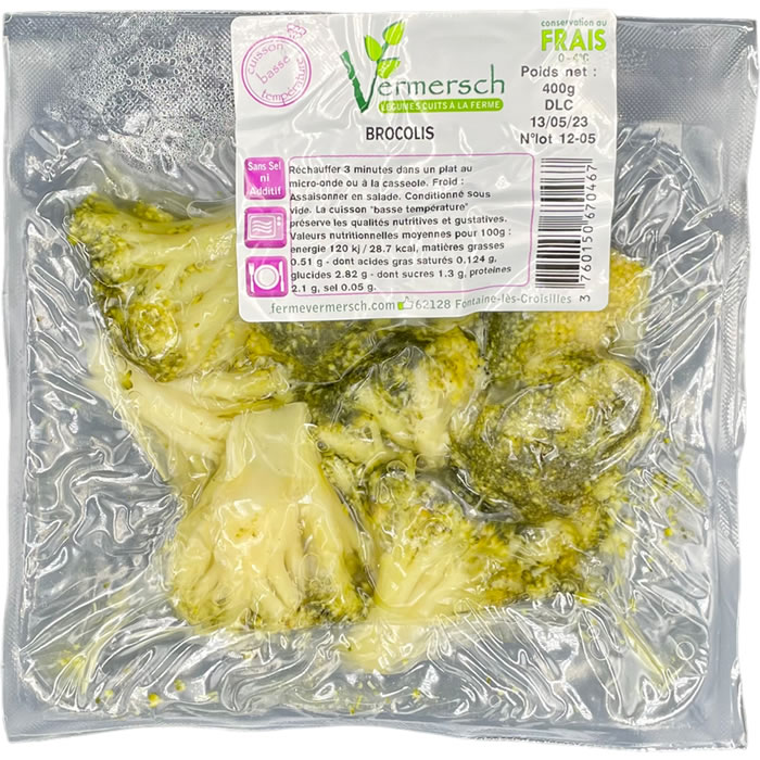 VERMERSCH Brocolis cuits