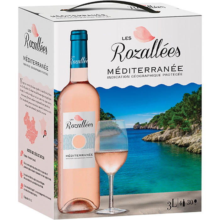 MÉDITERRANÉE Les rozallées Vin rosé IGP